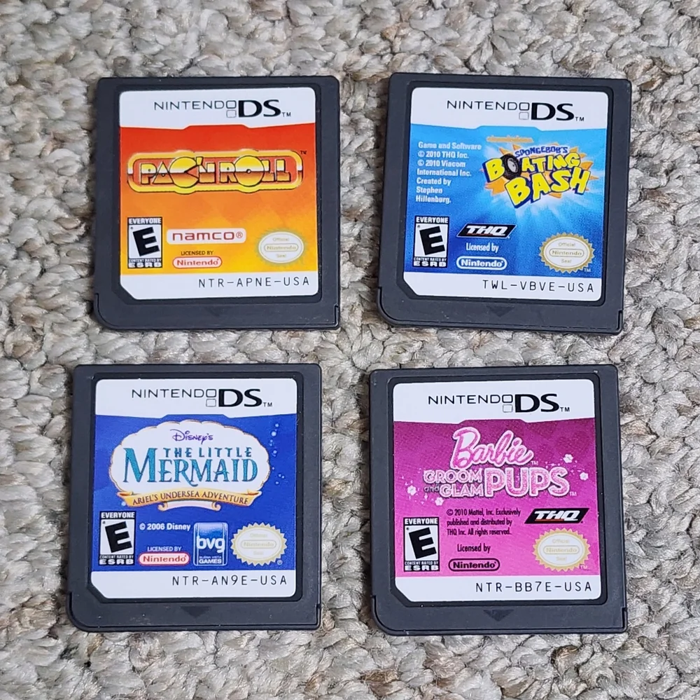 Nintendo DS Four Game Bundle